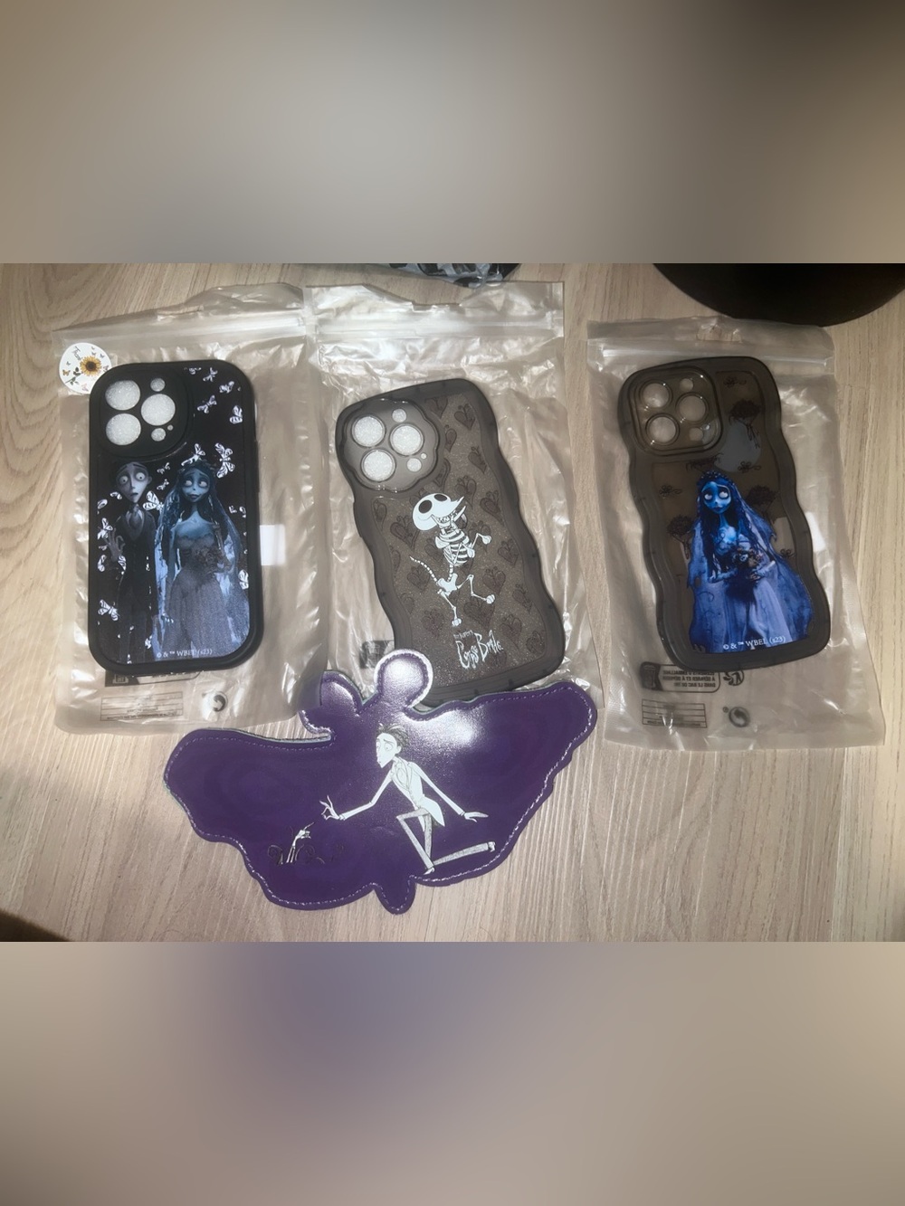 Corpse Bride Bundle Of IPhone 13 Pro Phone Case with Coin Purse included